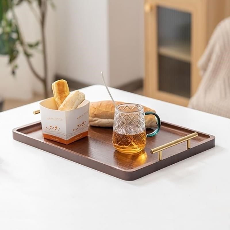 德国品质全竹托盘茶盘长方形家用茶杯H创意竹制复古带提手水杯盘,餐饮具,餐用托盘,淘宝优惠券,粉丝福利购,淘宝优惠卷