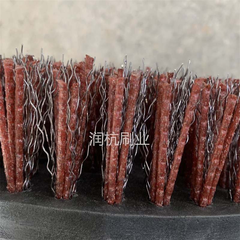 威霸白云17寸彷古刷单擦机开荒保洁混合J钢丝地刷175卡扣地毯刷