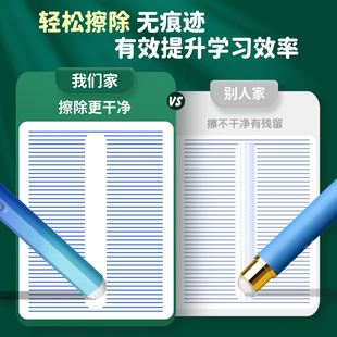 小学生专用第3代纳米橡皮可擦搽写 风景热敏可擦墨水钢笔墨水瓶装