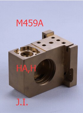 HA下机头铜d座 下滚轮座M459-A  X177B713H02 70 98 98慢走丝SL机