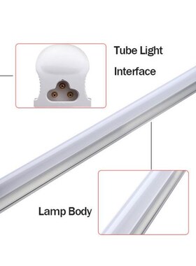 5PCS/Set 1.6FT T8 LED Tubes AC85-265V 50cm T8 G13 U12W SMD28