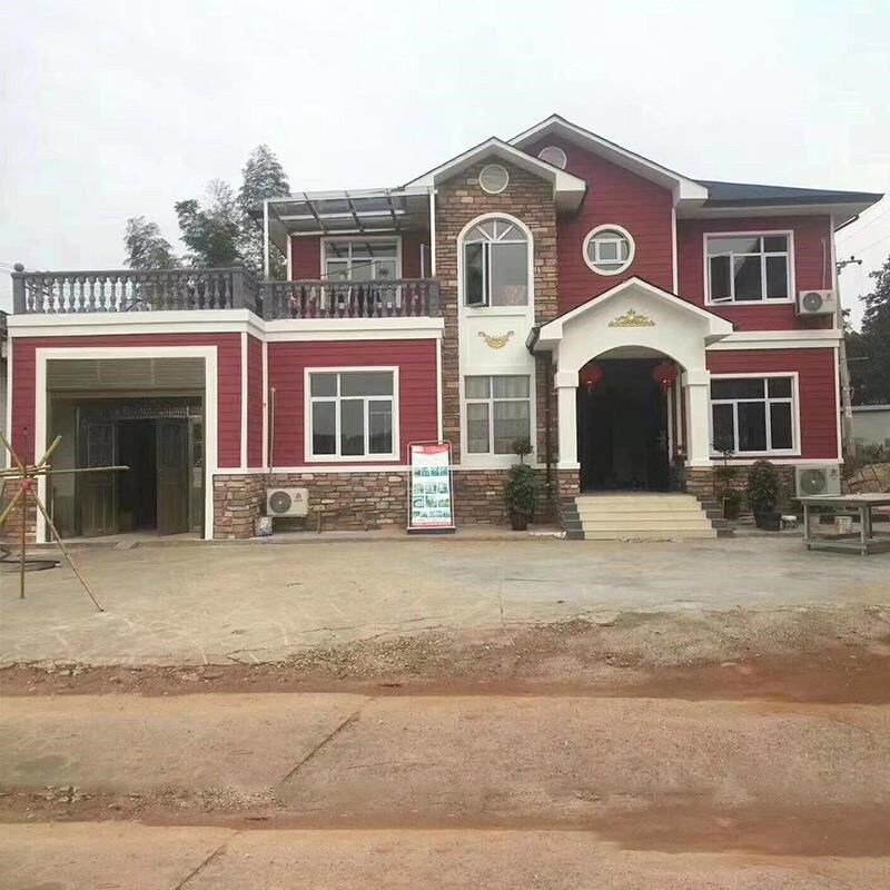 轻型别墅c集装箱活动房活动板房集成房屋农村自建房二层别墅房