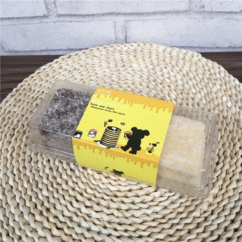 e1670班戟盒烘焙个吸塑西点盒打包盒180S0包装盒/箱起批