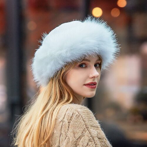 极速Thicken Warm lRussian Winter Ski Hat Men Women Winter Fa