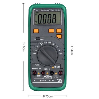 Digital Multimeter Voltage CurreDnt Meter Resistance Diode C