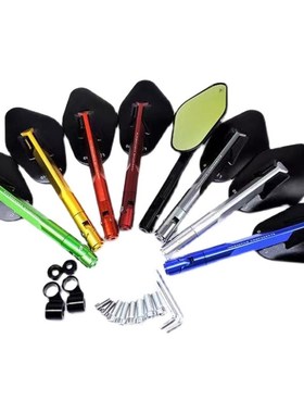 适用川崎Z400/Z650Z900w/Z1000/r改装铝合金后视镜RS反光镜倒车镜