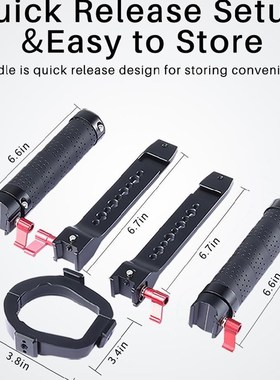 Dual Handle Handgrip Stabilizer for DJI Ronin S/SC Cam.era A