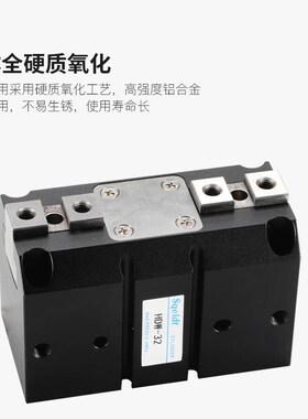 新款气立可型平行强h力机械夹爪HDW20/25/32/-40-50-63-80-100手