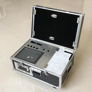 长安三峰铝合金仪器箱直角航空箱设备箱电子面板箱拉杆箱防护收纳