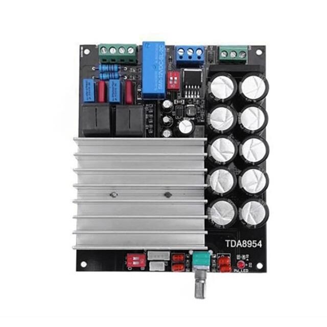 TDA8954数字功放板210W+210W发烧2.0成品D类双声道后级超TDA8950