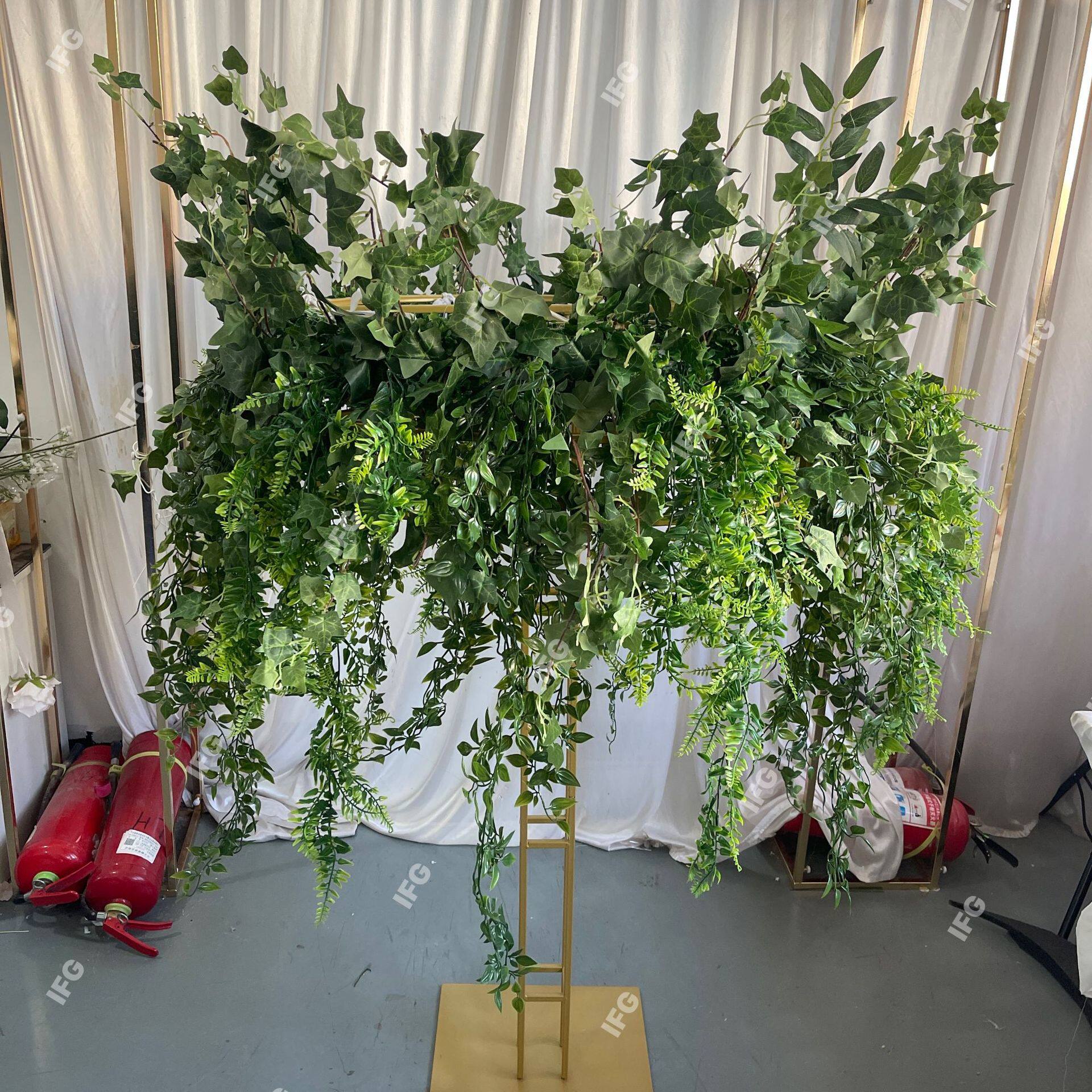 IFG跨境新款婚庆户外摄影布置仿真花装饰绿植藤条2.2m长条花