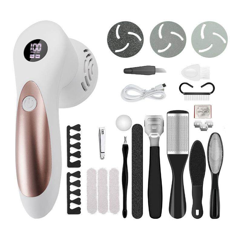 电动磨脚器数显水洗去皮老茧磨皮修脚器修足机去皮机