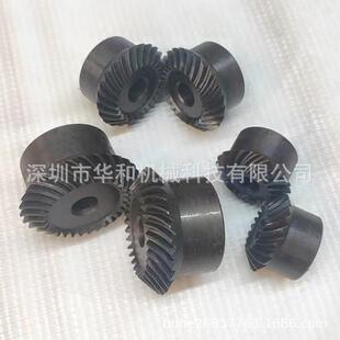 1.5模20齿25齿30齿1：1螺旋锥伞齿轮现货可非标定