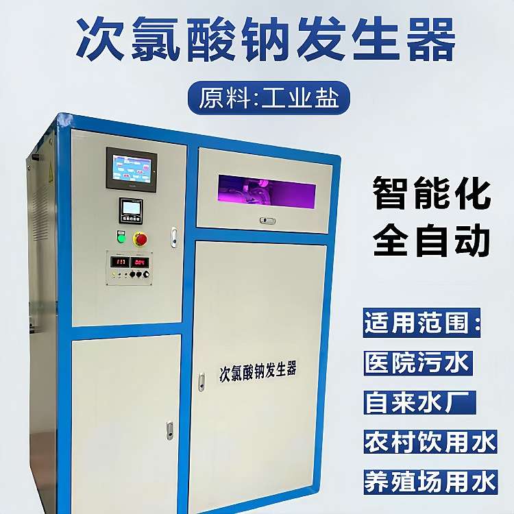次氯酸钠发生器设备 电解法水处理杀菌装置 自来水厂加药机械厂家