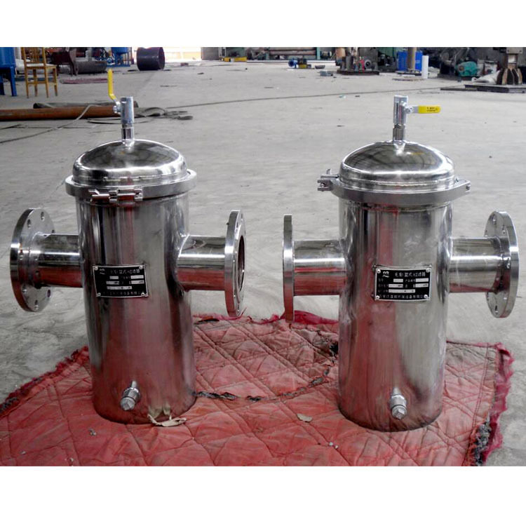 不锈钢T型管道法兰过滤器不锈钢Y型管道过滤器深圳宏威特厂家