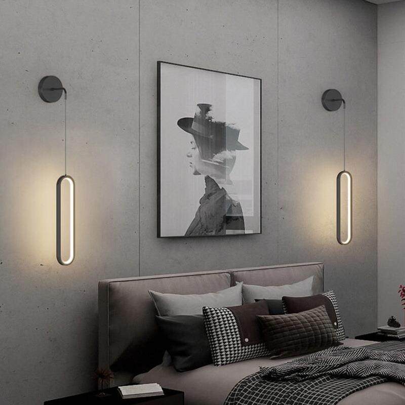 壁灯新款轻奢简约现代客厅高级墙灯主卧室挂灯网红一对床头灯