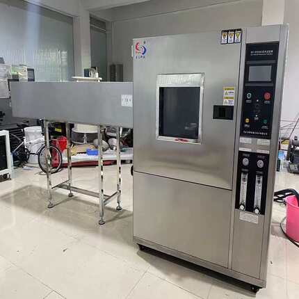 轮式移动机器人IPX5淋雨试验仪 全向移动机器人IPX6防水检测厂家