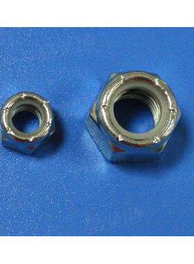 美制ANSIB18.6.3304不锈钢尼龙防松螺母10#-24~1-14