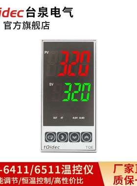 台泉电气tqidec温控器TQE-6411多种输入PID温控表智能温控仪