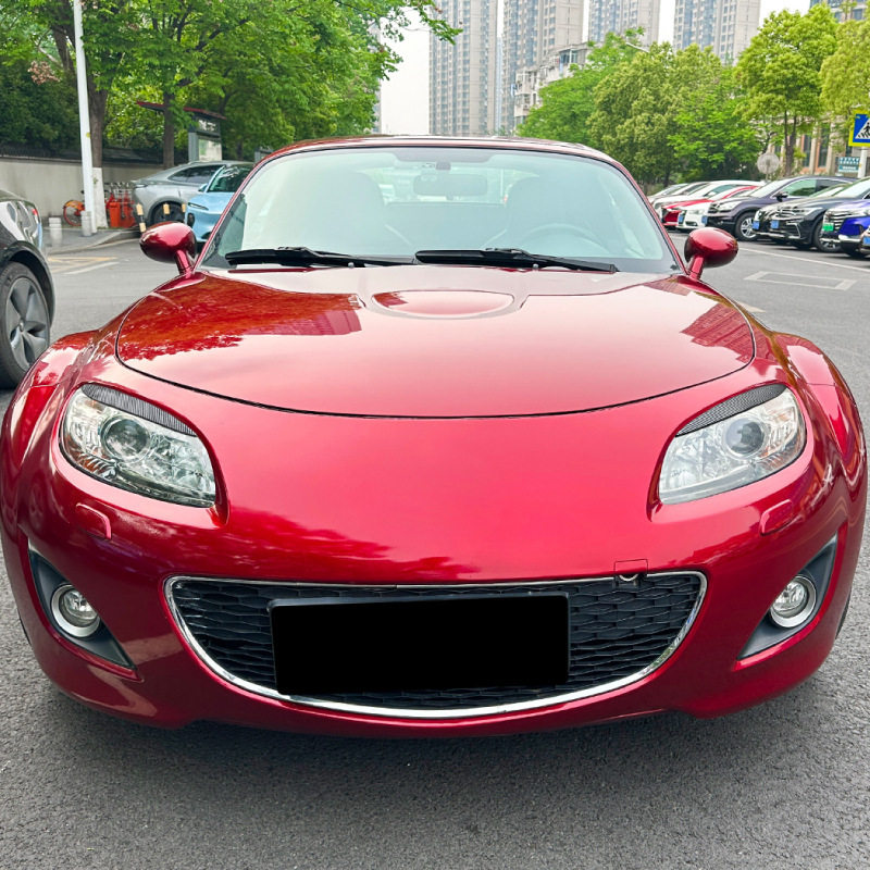 适用马自达mx-5/miatanc09-15款灯眉前大灯车贴外饰跨境改装件