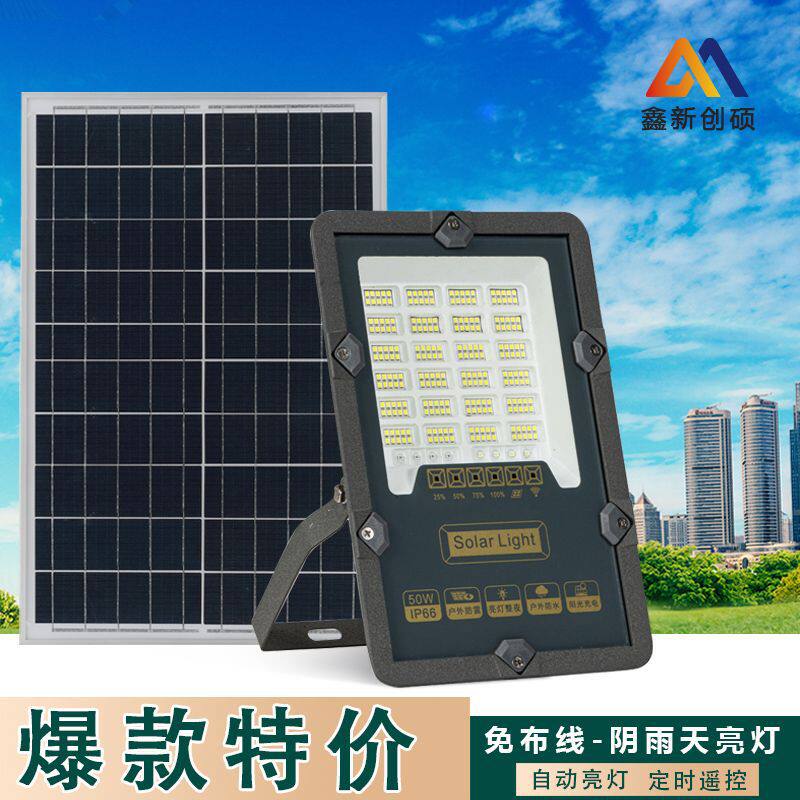 太阳能投光灯LED泛光灯广场防水塔吊灯投光灯户外高亮美格款厂家