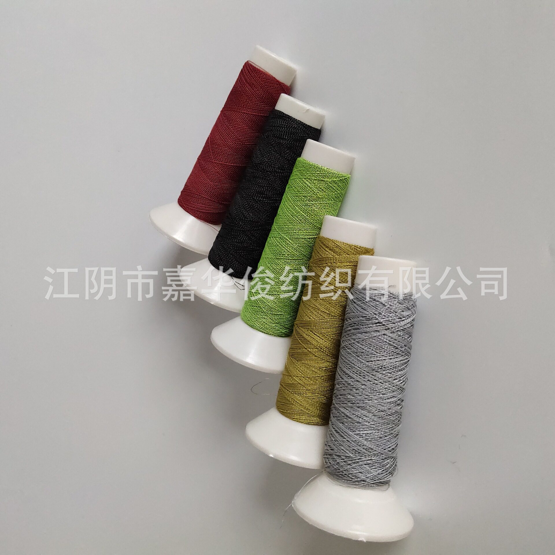 批发反光绣花线电脑绣花线反光线服装袜子缝纫线织唛线反光纱