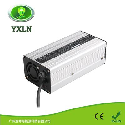 16串8A48V磷酸铁锂充电器电动代步车电动堆高车电动清洁车充电器