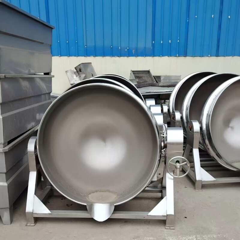 厂家批发电加热500L夹层锅立式不锈钢蒸煮熬糖猪蹄鸡爪卤煮夹层锅