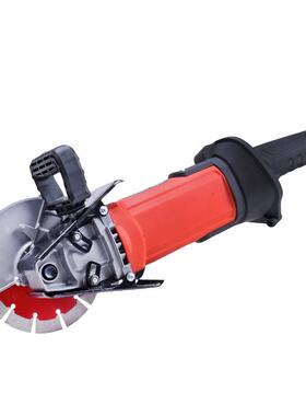 田博单片1560切割神器水电工程安装暗线无尘墙面壁角磨改装开槽机