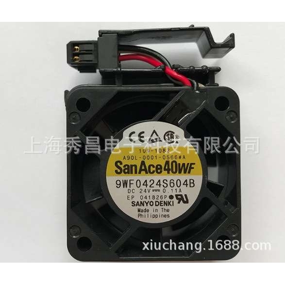 9WF0424S604B A90L-0001-0566#A 带支架 原装发那科FANUC系统风扇