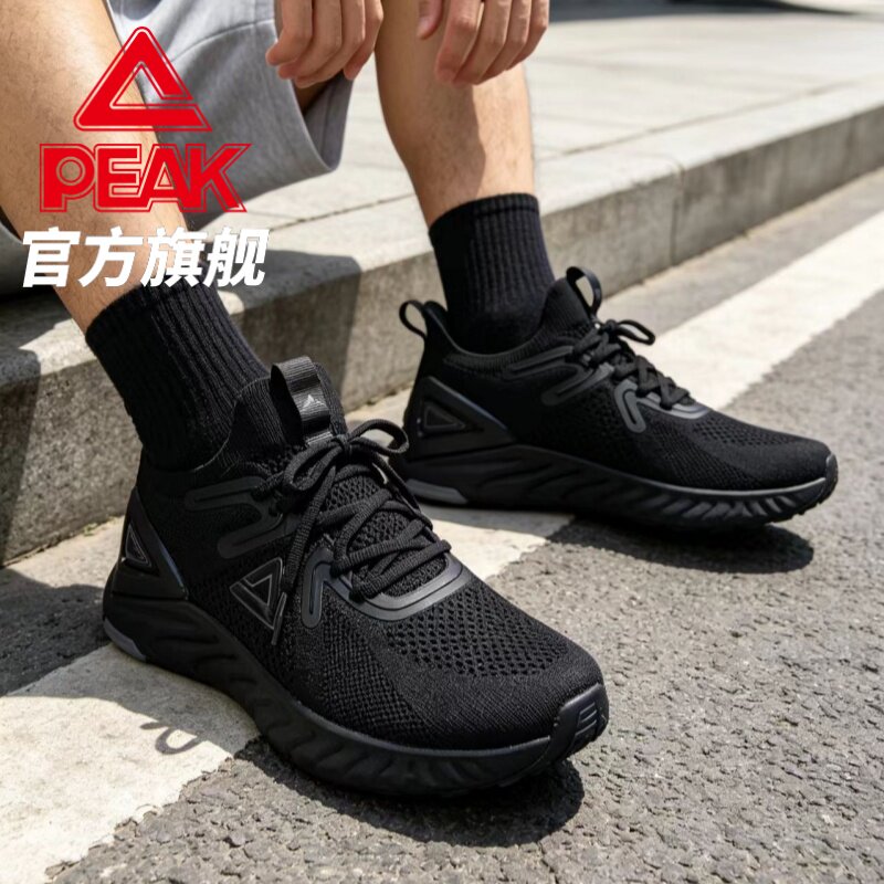 匹克态极1.0PLUS跑步鞋男鞋扁平足适用款夏季新品缓震跑鞋运动鞋