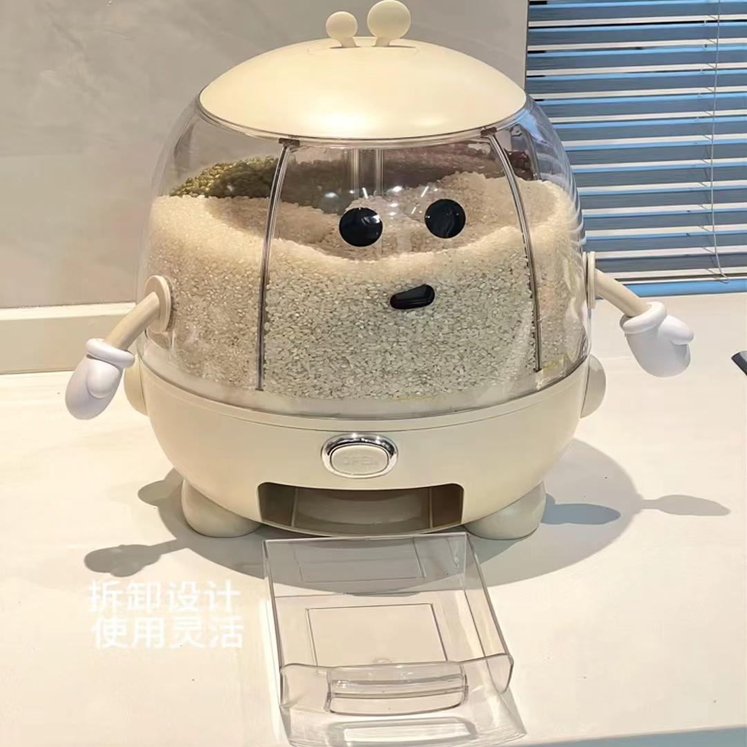 可可爱爱的大容量杂粮米桶爱住了