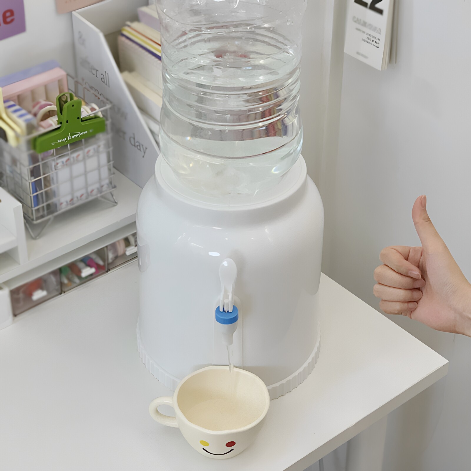 迷你饮水机小型学生宿舍桌面寝室用台式简易饮水器家用矿泉水