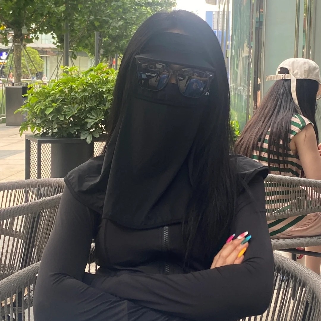 平时不化妆带面罩真的很爽