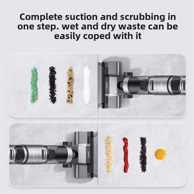 智能无线b家庭全自动强力吸力拖地电动拖把H11Max