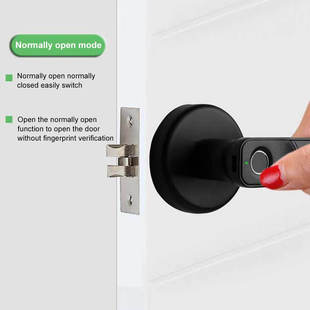 Fingerprint Smarmt Door Lock Biometric Keyless Indoor Room F