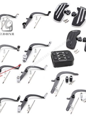 适用川崎a小火神Vulcan S VN650改装脚踏板 前后挂挡踩挡 刹车加