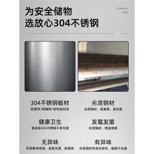 不锈钢工具柜g带锁矮柜文件柜医疗床头抽屉柜铁皮收纳阳台储物柜
