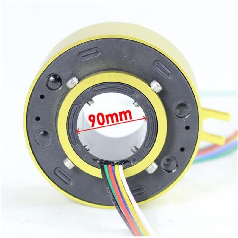 360旋转导电滑环内孔90 100外径185mm电线旋转接头2 4S 6 8 10 12
