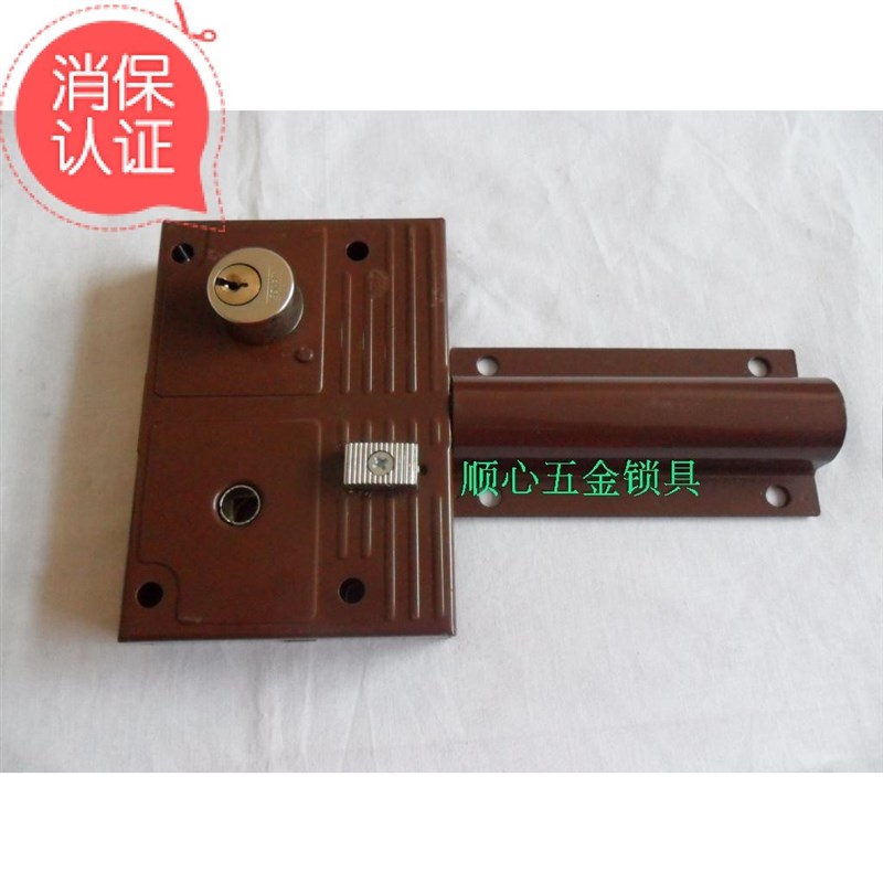 大门锁双扇门锁齿条锁穿条U锁仙阁208