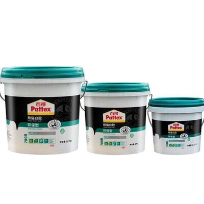 百得Pattex熊猫白胶709B大桶强力环保型木工T胶木质手工白乳胶