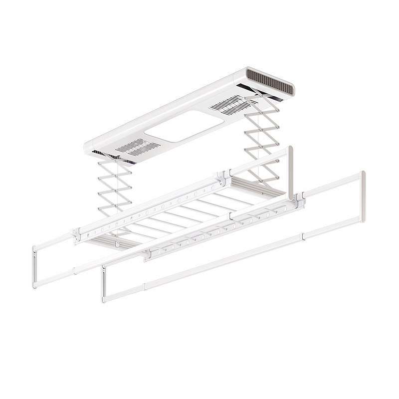 网红电动晾衣架遥控升降阳台智能烘干晾晒衣架家R用凉衣架自动晾