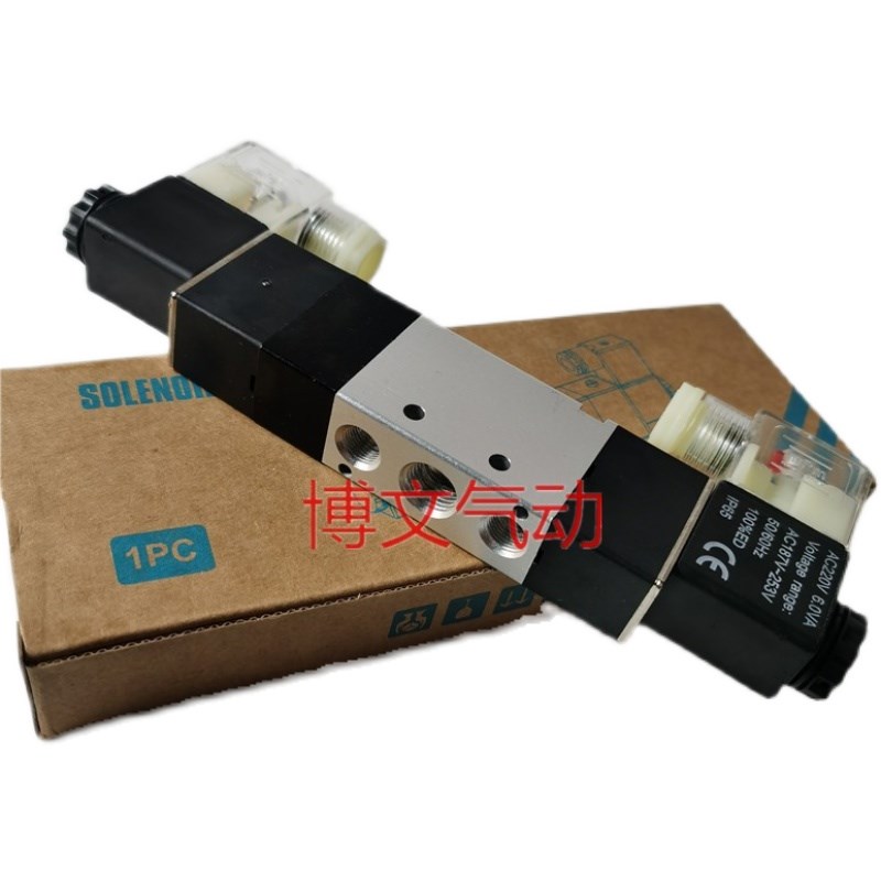 电磁阀4S130C-06 4oS230C-08 4S330C-10 4S430C-15三位五通换向阀
