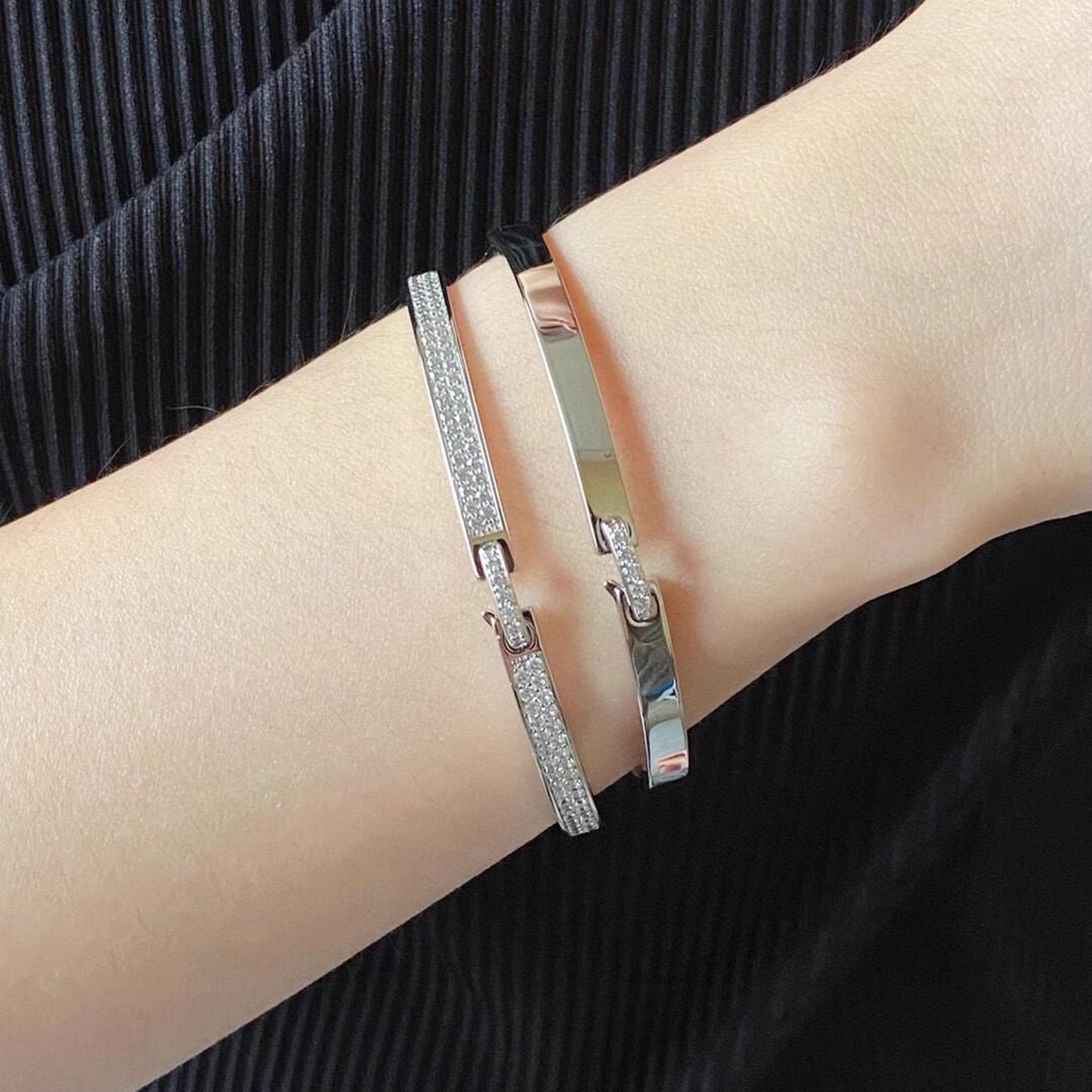 尚美铂爵Liens缘系一生交叉手镯