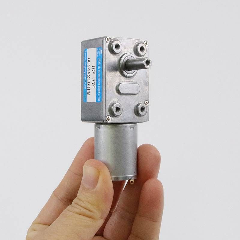 名扬JGY370直流减速电机2v4v12v6v蜗轮蜗杆微型小型低速大扭力马