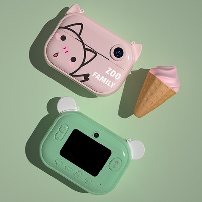 Kids HDd DIY Instant Print Camera Thermal Printing Printer C