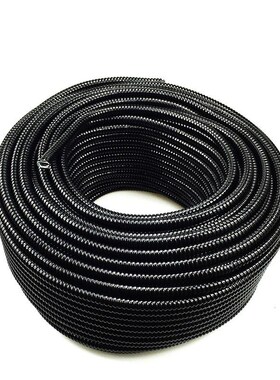 P3型国标包套塑金属软管蛇皮管穿线波纹0H电线管黑色162253238