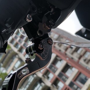 适用三阳九妹Z300 巡弋150X/300 GTS300i 改装带驻车Y功能刹车牛