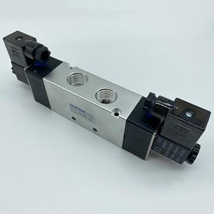 两位五通双电控气动换向阀4V420 控制元 件 电磁阀4V420