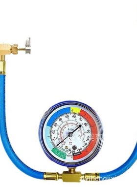 加制冷维修工具r134qar12汽车空调制冷剂雪种冷媒加氟针刺液补充